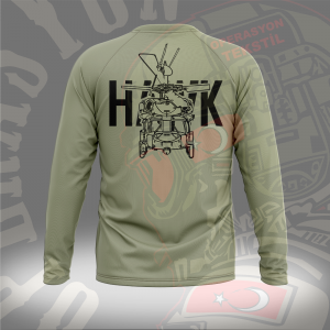 HAWK UZUN KOLLU TİŞÖRT